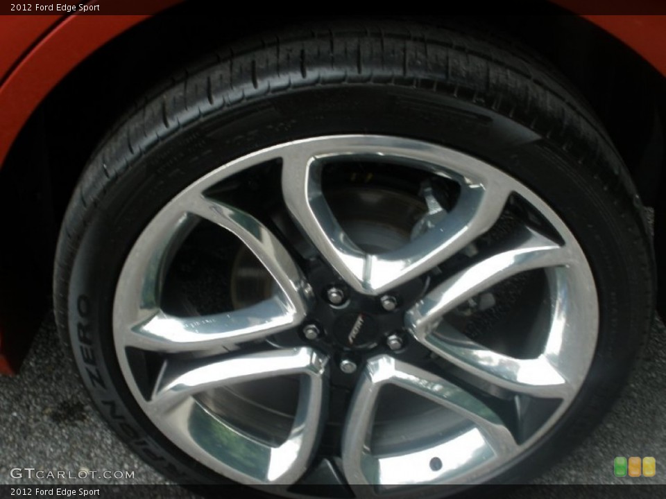 2012 Ford Edge Sport Wheel and Tire Photo #66586992