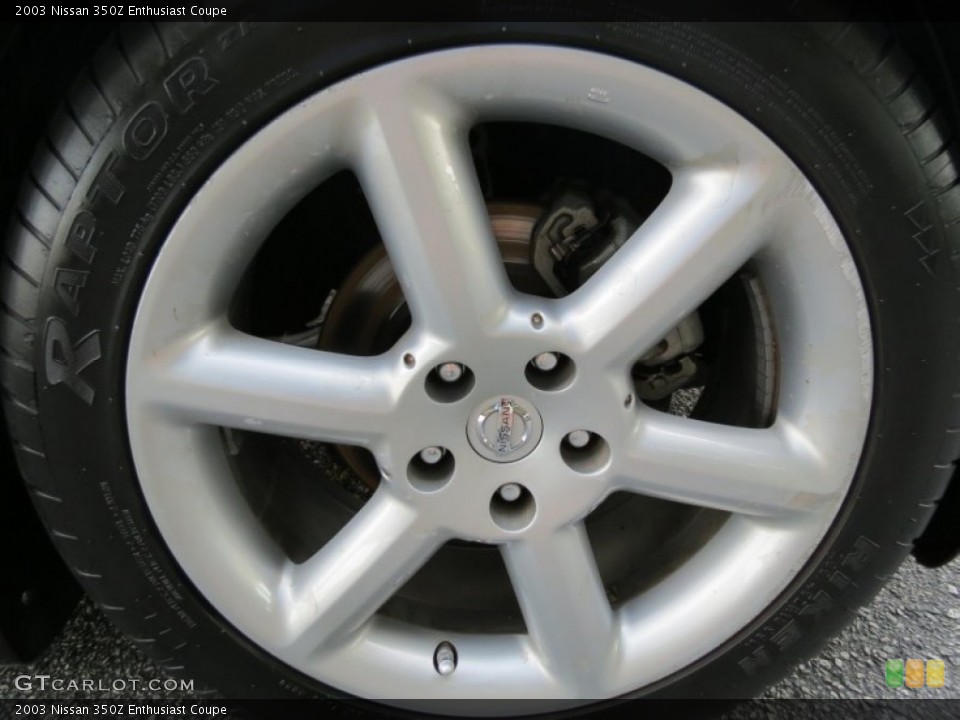 2003 Nissan 350Z Enthusiast Coupe Wheel and Tire Photo #66589659