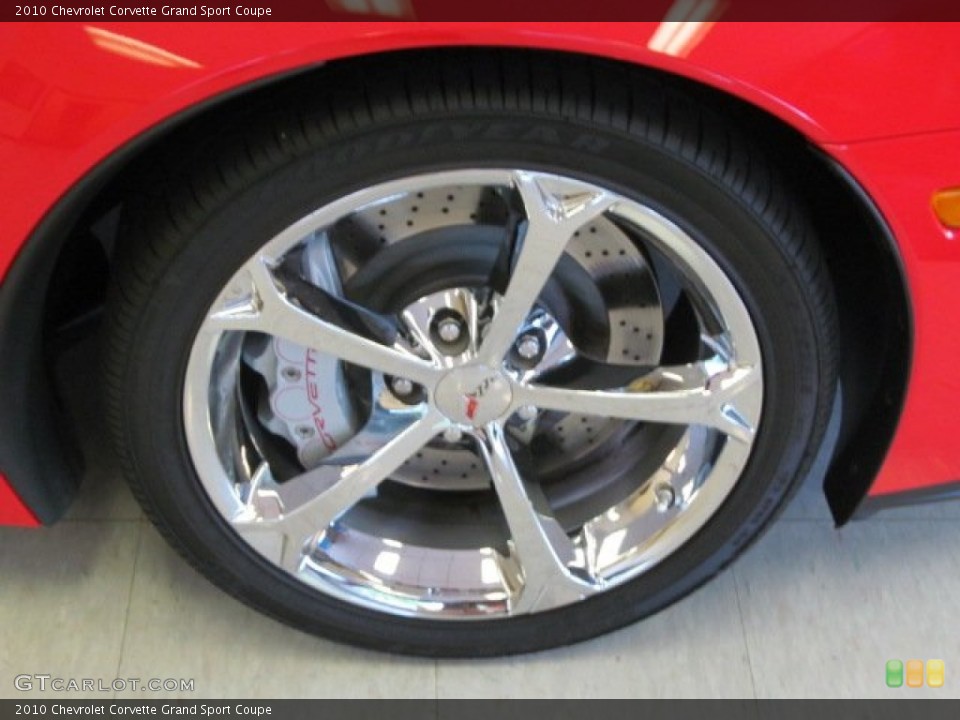 2010 Chevrolet Corvette Grand Sport Coupe Wheel and Tire Photo #66592353