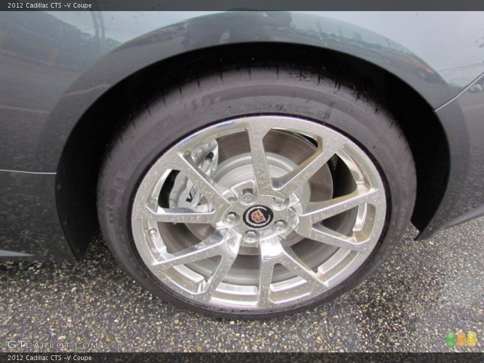 2012 Cadillac CTS -V Coupe Wheel and Tire Photo #66593244