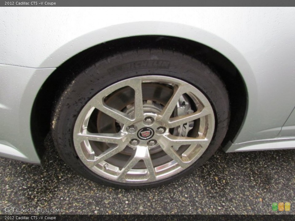 2012 Cadillac CTS -V Coupe Wheel and Tire Photo #66593383