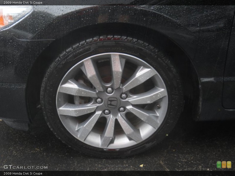 2009 Honda Civic Si Coupe Wheel and Tire Photo #66596782