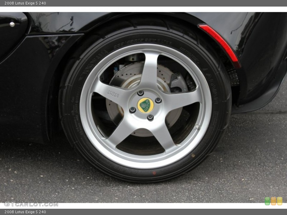 2008 Lotus Exige S 240 Wheel and Tire Photo #66603021