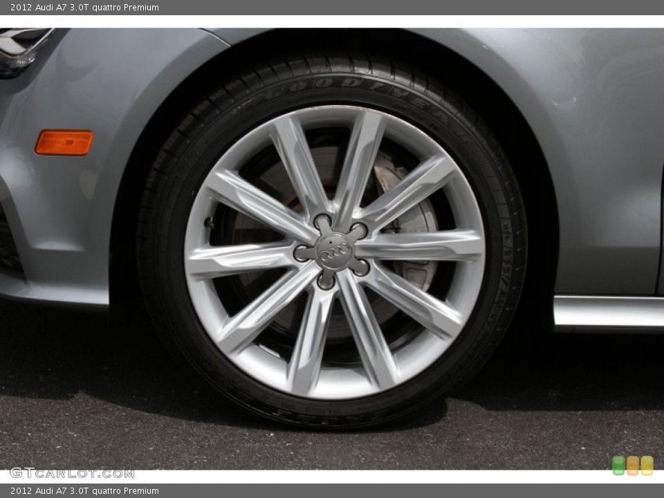 2012 Audi A7 3.0T quattro Premium Wheel and Tire Photo #66603497