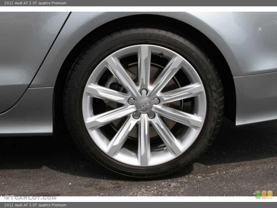 2012 Audi A7 3.0T quattro Premium Wheel and Tire Photo #66603506