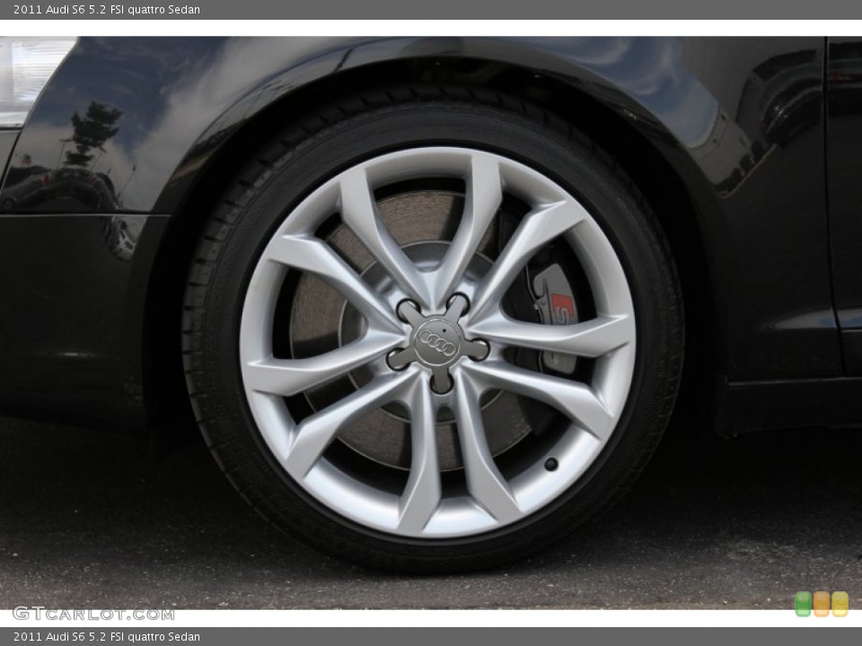 2011 Audi S6 5.2 FSI quattro Sedan Wheel and Tire Photo #66604016