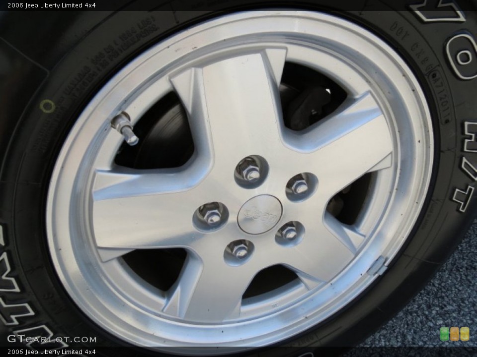 2006 Jeep Liberty Limited 4x4 Wheel and Tire Photo #66607529