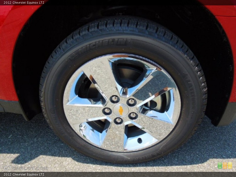 2012 Chevrolet Equinox LTZ Wheel and Tire Photo #66612181
