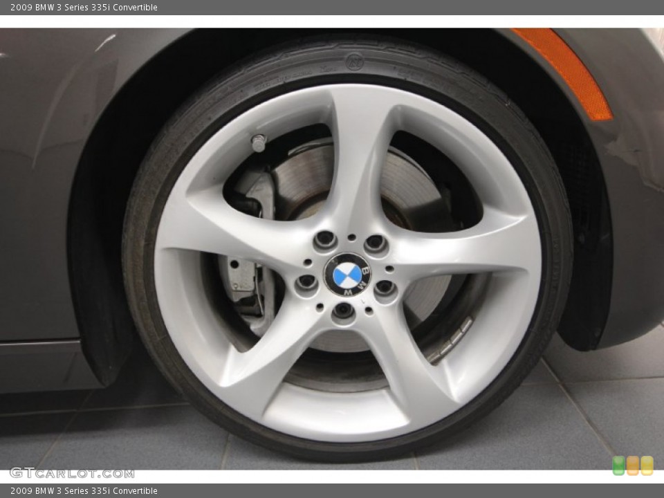 2009 BMW 3 Series 335i Convertible Wheel and Tire Photo #66613006