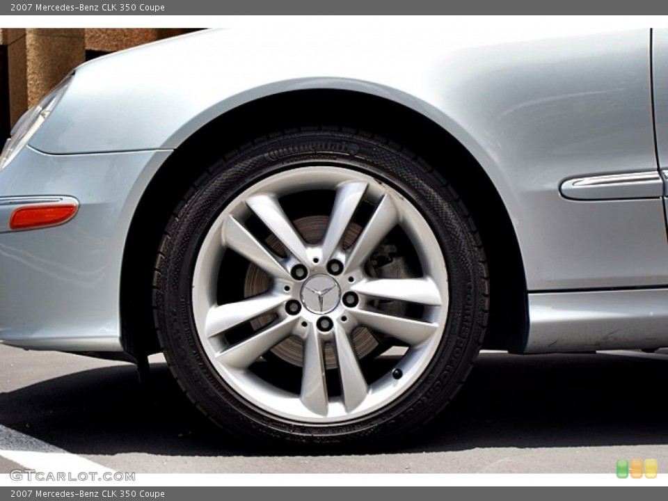 2007 Mercedes-Benz CLK 350 Coupe Wheel and Tire Photo #66617192