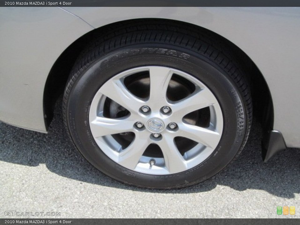 2010 Mazda MAZDA3 i Sport 4 Door Wheel and Tire Photo #66624725