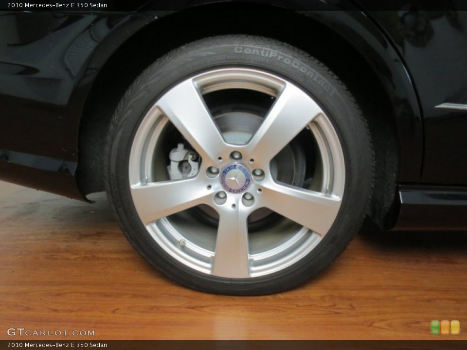 2010 Mercedes-Benz E 350 Sedan Wheel and Tire Photo #66627926