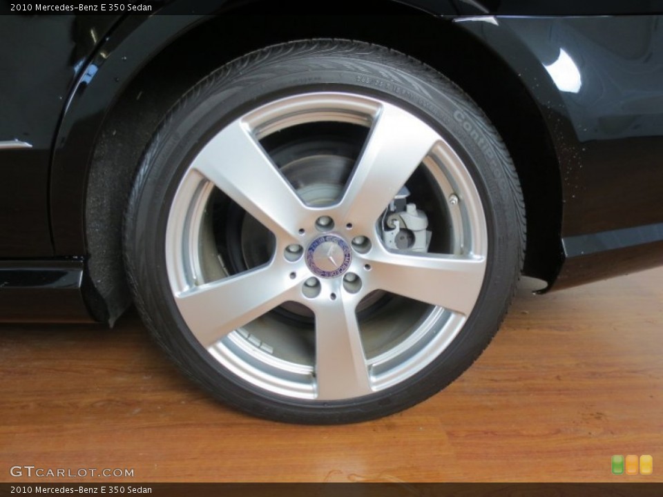 2010 Mercedes-Benz E 350 Sedan Wheel and Tire Photo #66627941