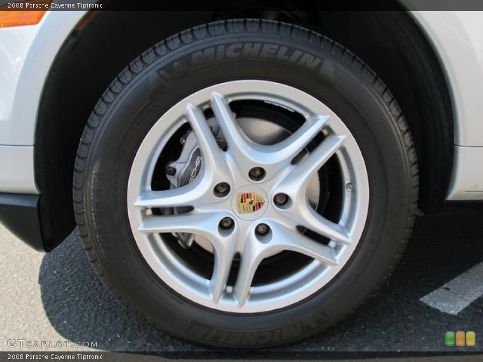 2008 Porsche Cayenne Tiptronic Wheel and Tire Photo #66631682