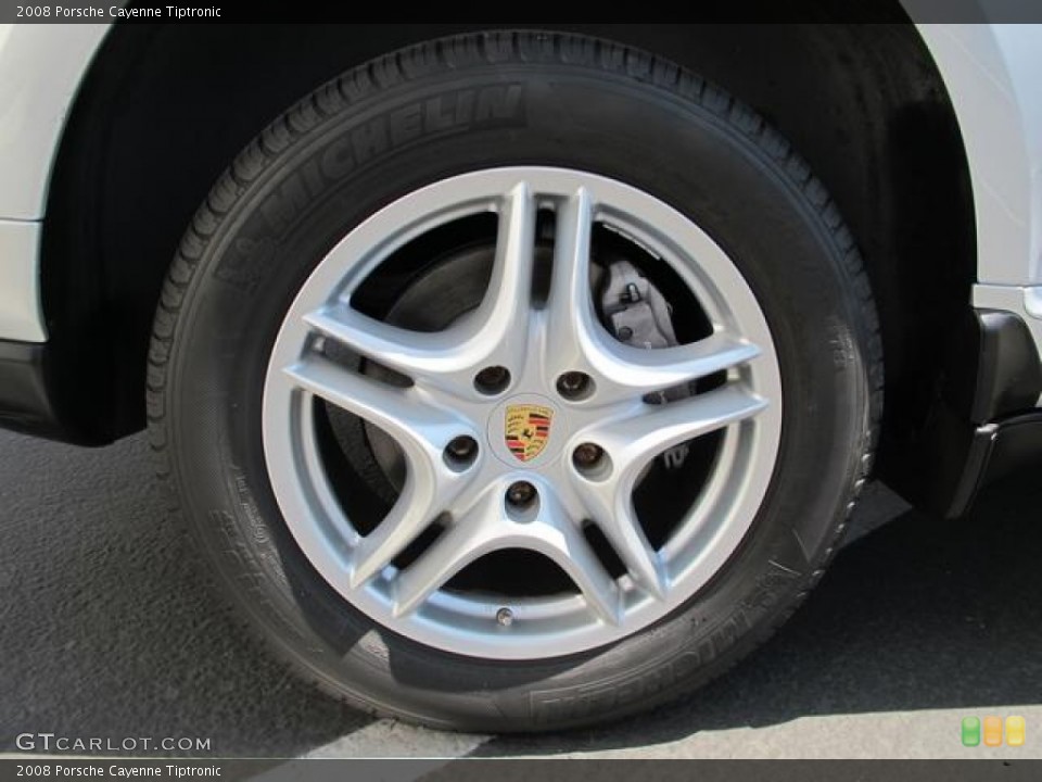 2008 Porsche Cayenne Tiptronic Wheel and Tire Photo #66631694