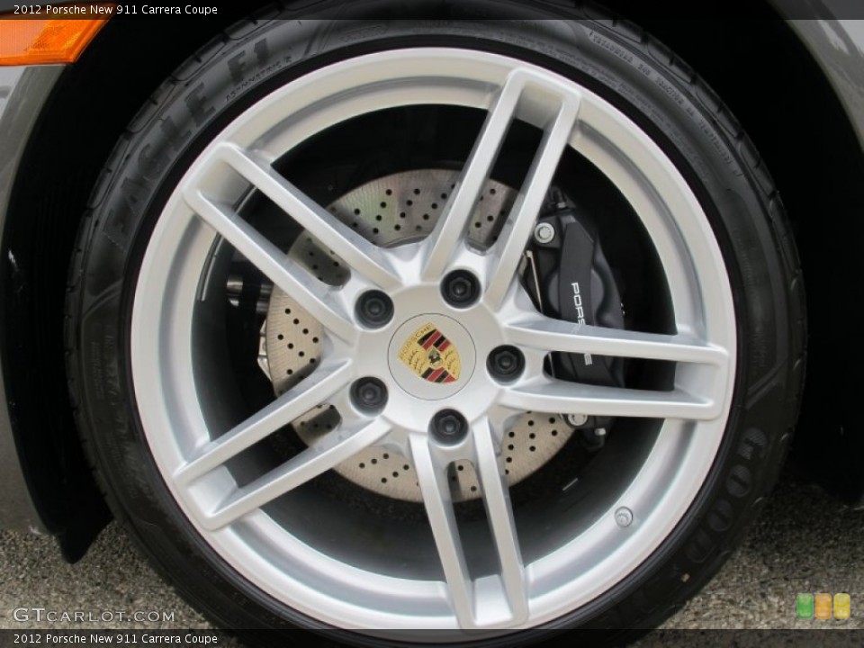 2012 Porsche New 911 Carrera Coupe Wheel and Tire Photo #66631928