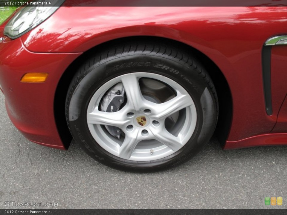 2012 Porsche Panamera 4 Wheel and Tire Photo #66636605