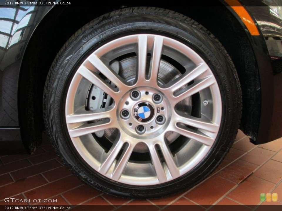 2012 BMW 3 Series 335i xDrive Coupe Wheel and Tire Photo #66639815