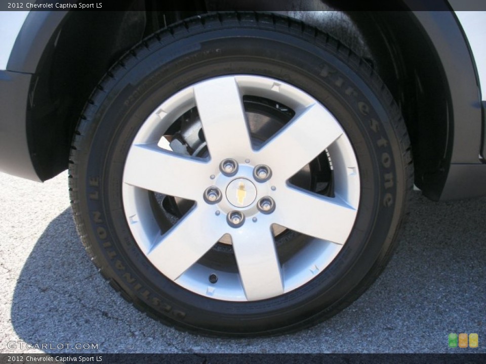 2012 Chevrolet Captiva Sport LS Wheel and Tire Photo #66640297