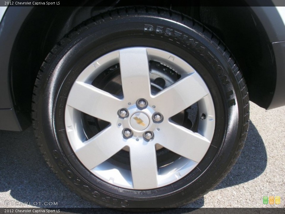 2012 Chevrolet Captiva Sport LS Wheel and Tire Photo #66640310