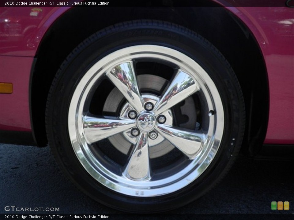 2010 Dodge Challenger R/T Classic Furious Fuchsia Edition Wheel and Tire Photo #66640898