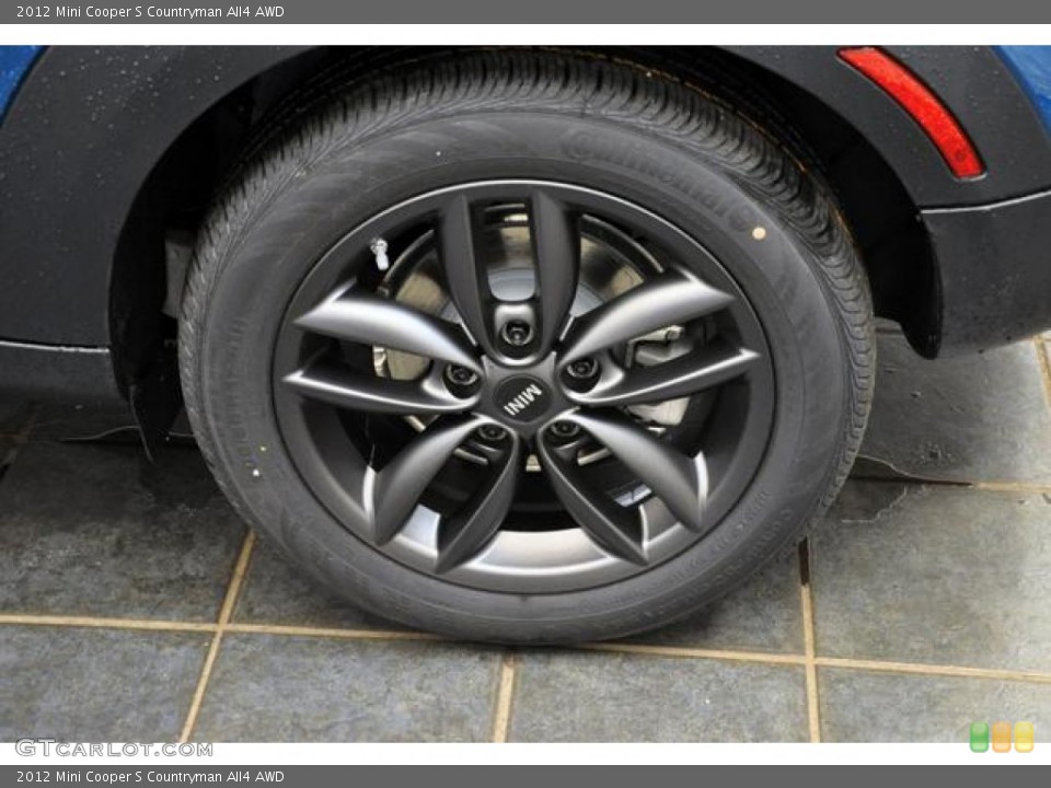 2012 Mini Cooper S Countryman All4 AWD Wheel and Tire Photo #66642734