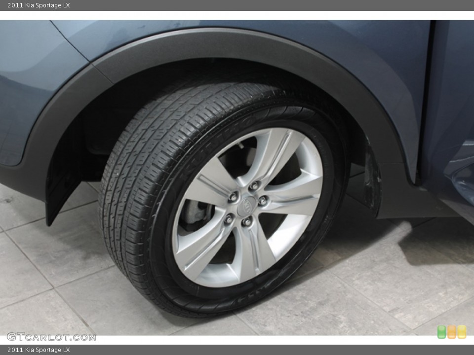 2011 Kia Sportage LX Wheel and Tire Photo #66642794