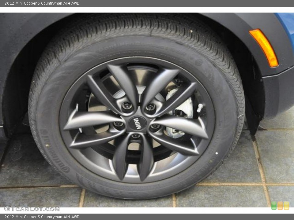 2012 Mini Cooper S Countryman All4 AWD Wheel and Tire Photo #66642815
