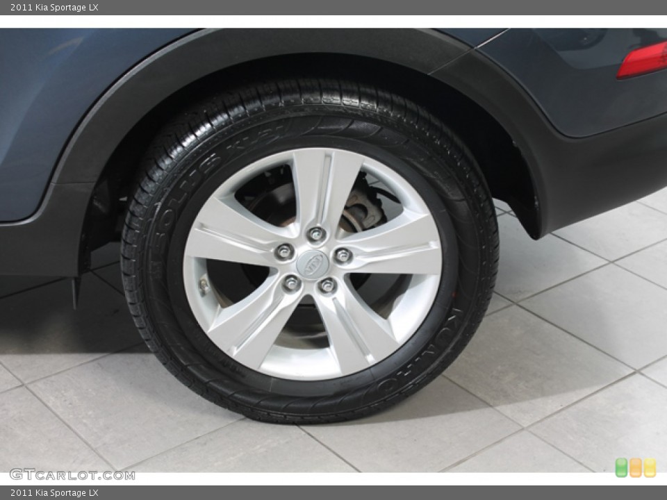 2011 Kia Sportage LX Wheel and Tire Photo #66642824