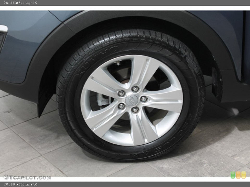 2011 Kia Sportage LX Wheel and Tire Photo #66642833