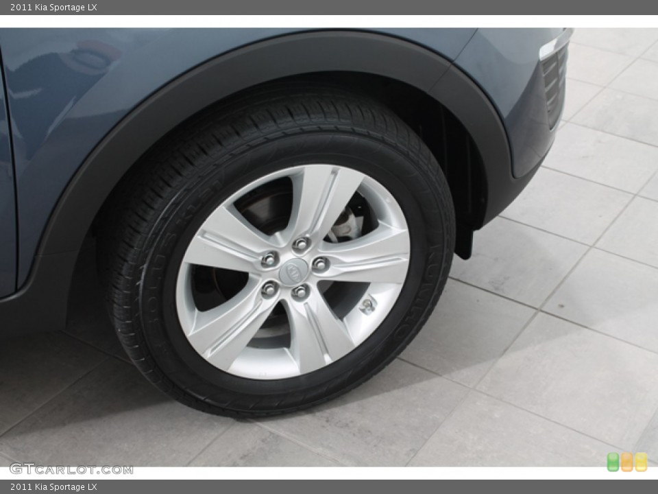 2011 Kia Sportage LX Wheel and Tire Photo #66642841