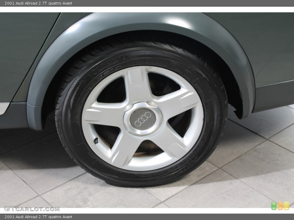 2001 Audi Allroad 2.7T quattro Avant Wheel and Tire Photo #66643424
