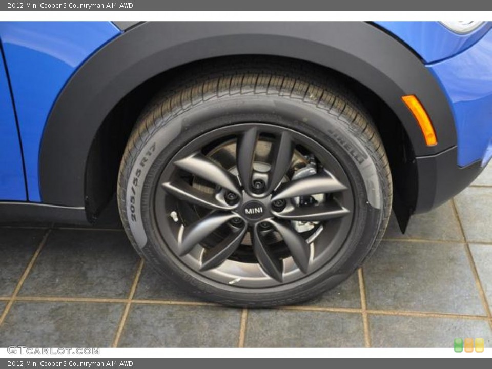 2012 Mini Cooper S Countryman All4 AWD Wheel and Tire Photo #66644111
