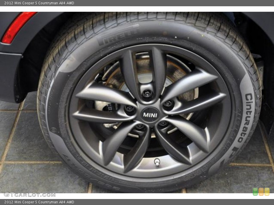 2012 Mini Cooper S Countryman All4 AWD Wheel and Tire Photo #66644153