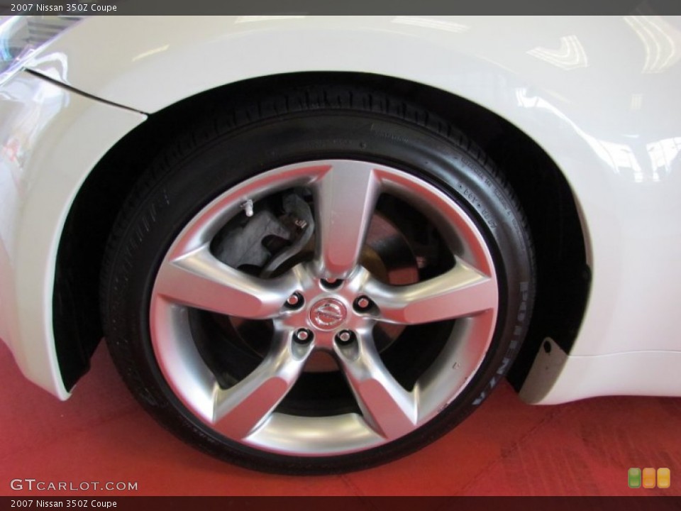 2007 Nissan 350Z Coupe Wheel and Tire Photo #66651425