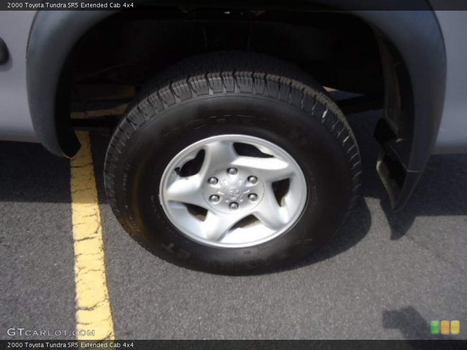 2000 Toyota Tundra SR5 Extended Cab 4x4 Wheel and Tire Photo #66658718