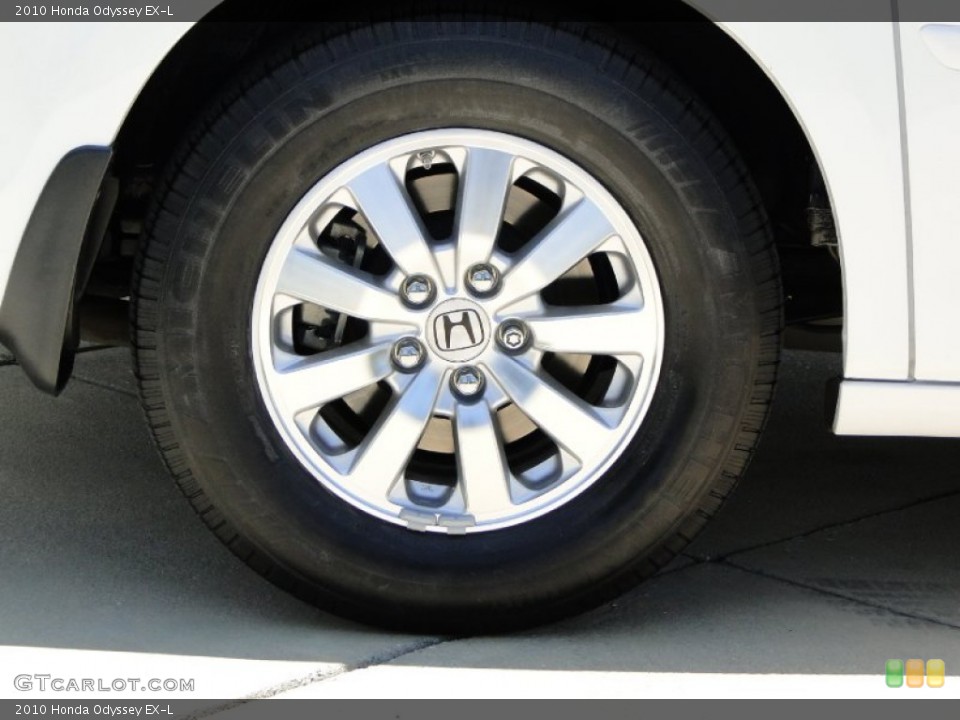 2010 Honda Odyssey EX-L Wheel and Tire Photo #66661298
