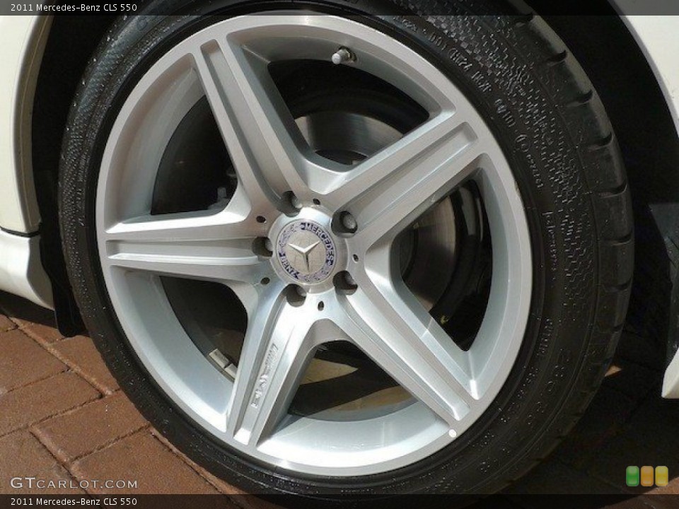 2011 Mercedes-Benz CLS 550 Wheel and Tire Photo #66661520