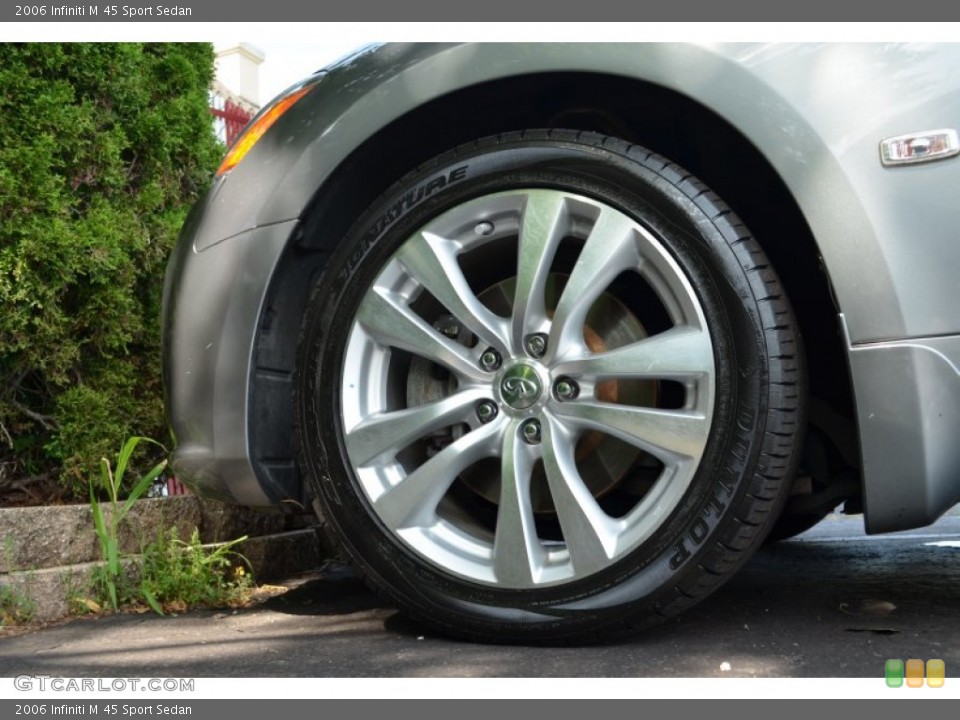 2006 Infiniti M 45 Sport Sedan Wheel and Tire Photo #66667496