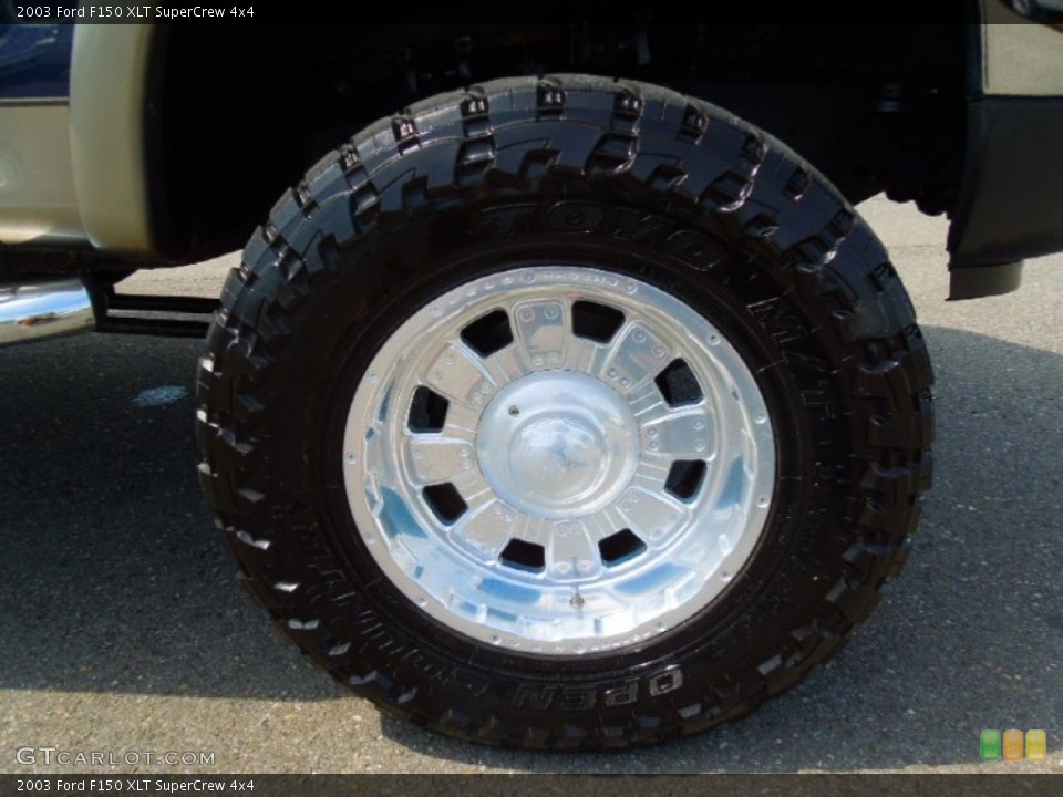 2003 Ford F150 Custom Wheel and Tire Photo #66668627