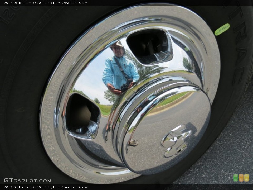 2012 Dodge Ram 3500 HD Big Horn Crew Cab Dually Wheel and Tire Photo #66670898