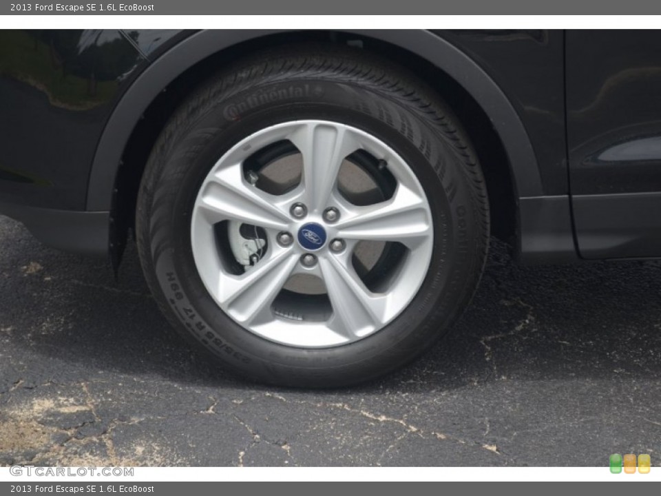 2013 Ford Escape SE 1.6L EcoBoost Wheel and Tire Photo #66673820