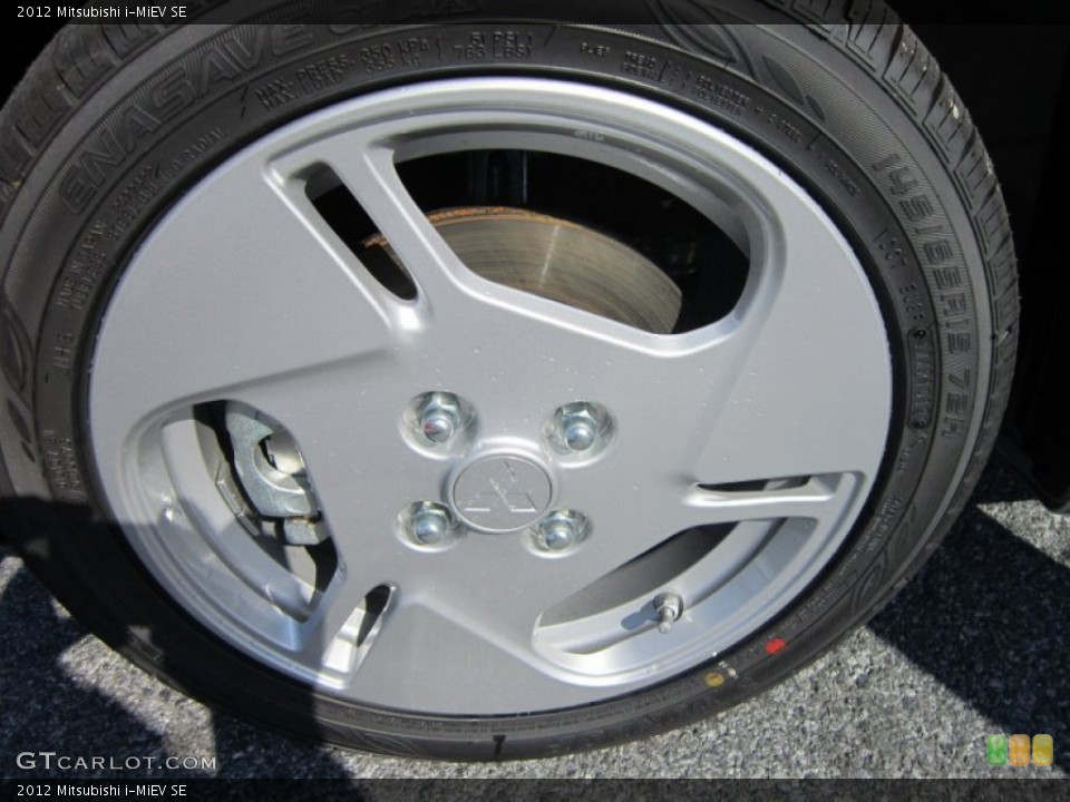 2012 Mitsubishi i-MiEV SE Wheel and Tire Photo #66678452