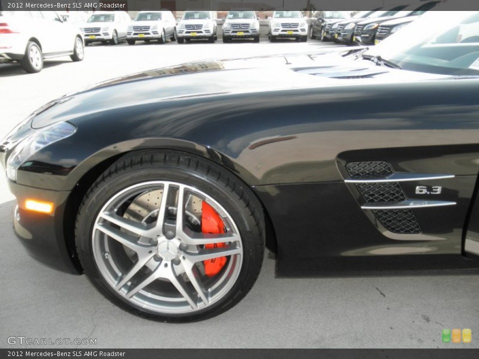 2012 Mercedes-Benz SLS AMG Roadster Wheel and Tire Photo #66681761