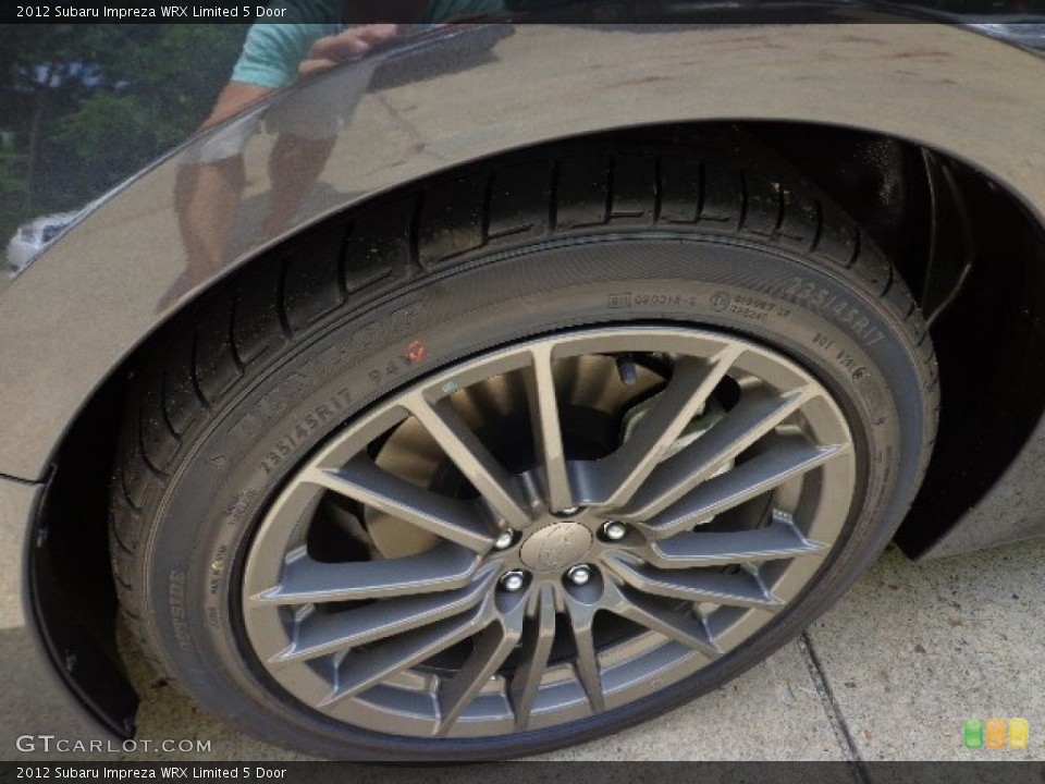 2012 Subaru Impreza WRX Limited 5 Door Wheel and Tire Photo #66686897