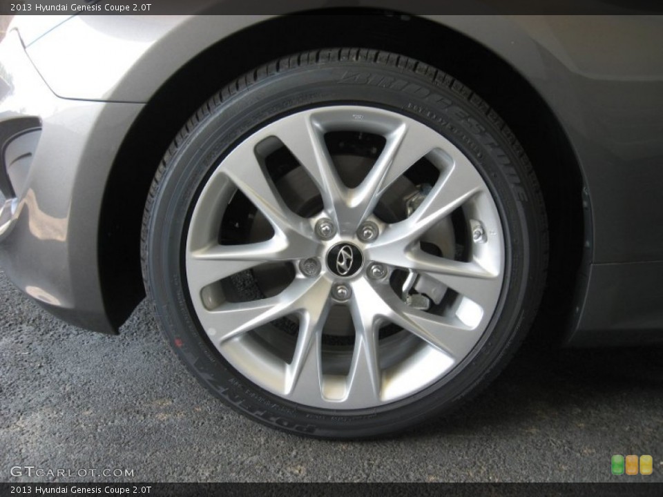 2013 Hyundai Genesis Coupe 2.0T Wheel and Tire Photo #66691760