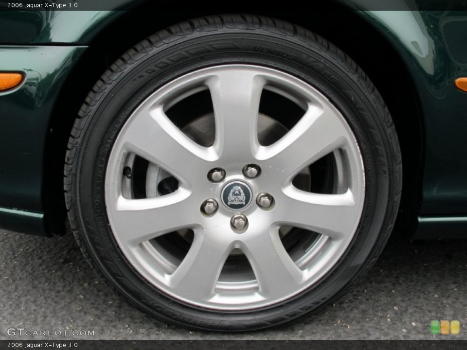 2006 Jaguar X-Type 3.0 Wheel and Tire Photo #66692711
