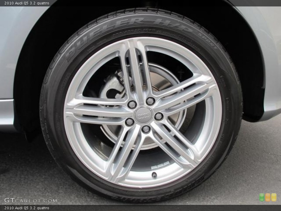 2010 Audi Q5 3.2 quattro Wheel and Tire Photo #66692798