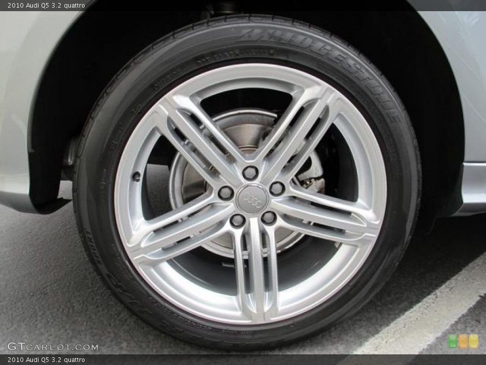 2010 Audi Q5 3.2 quattro Wheel and Tire Photo #66692801