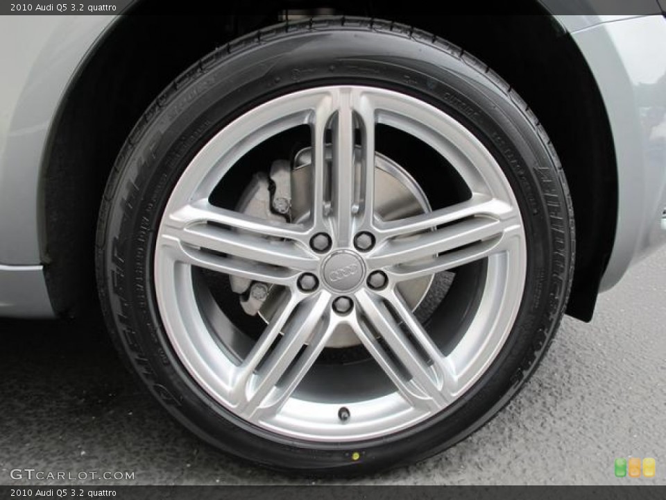 2010 Audi Q5 3.2 quattro Wheel and Tire Photo #66692804